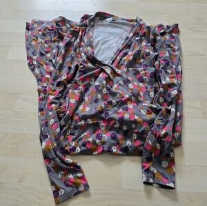 Boden Amelie Jersey Wrap Dress Size 2 Regular